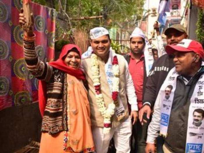 Ajay Dutt, AAP (Ambedkar Nagar).