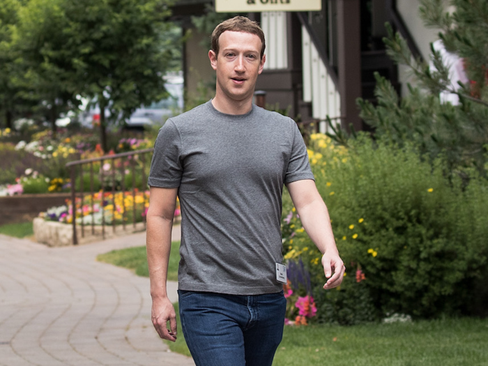 Mark Zuckerberg was recently spotted perusing the TV selection at Costco.