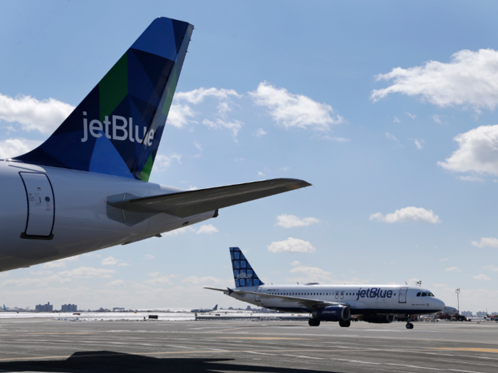 It was also around the time when JetBlue saw the introduction of a new color to its palette, green.