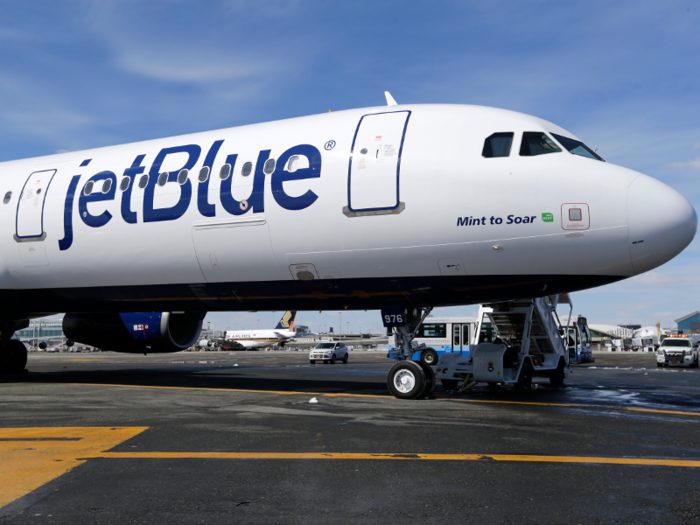 That year also saw JetBlue take delivery of only the third aircraft type in its fleet, the Airbus A321.