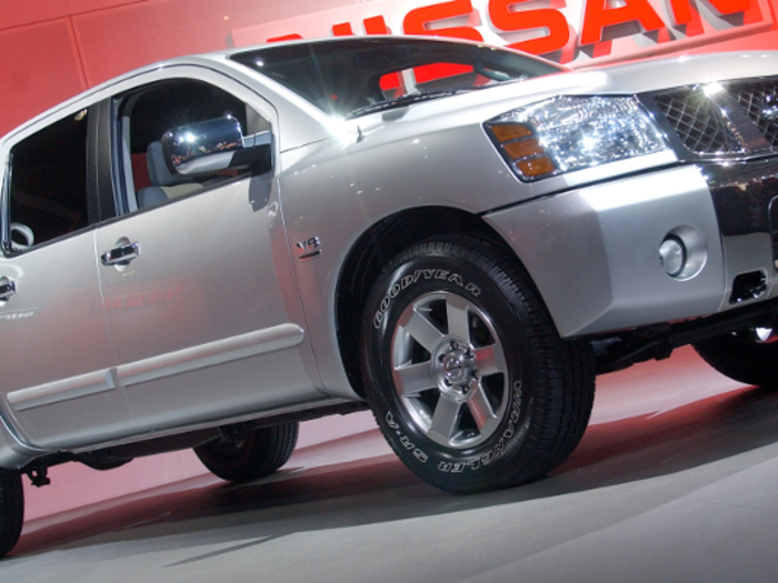 4. Nissan Titan — keep for 15 years or longer by 9.5% of owners