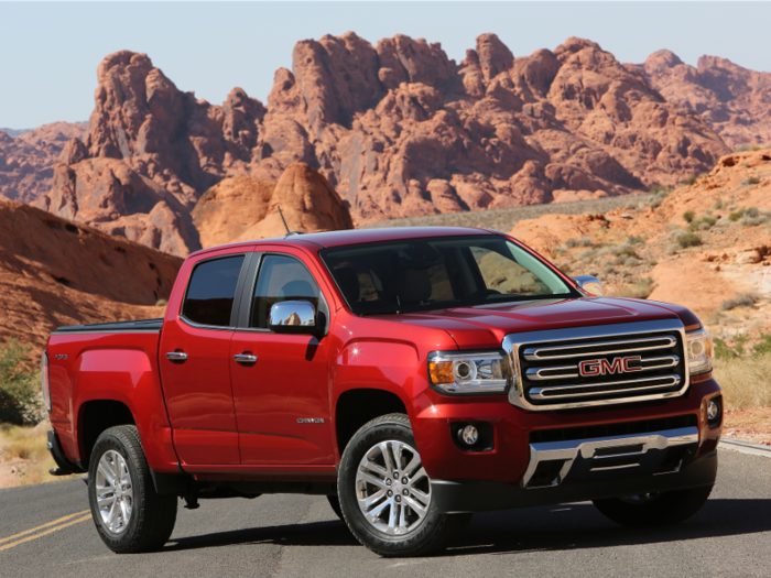 6. GMC Canyon — keep for 15 years or longer by 8.9% of owners