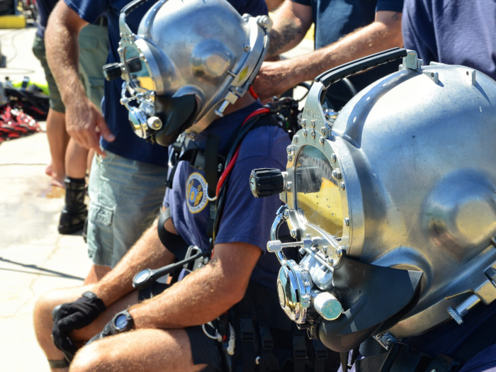 In 1976, as Coast Guard divers tried to collect sediment samples from the Mississippi river, their hands were covered in second-degree burns.