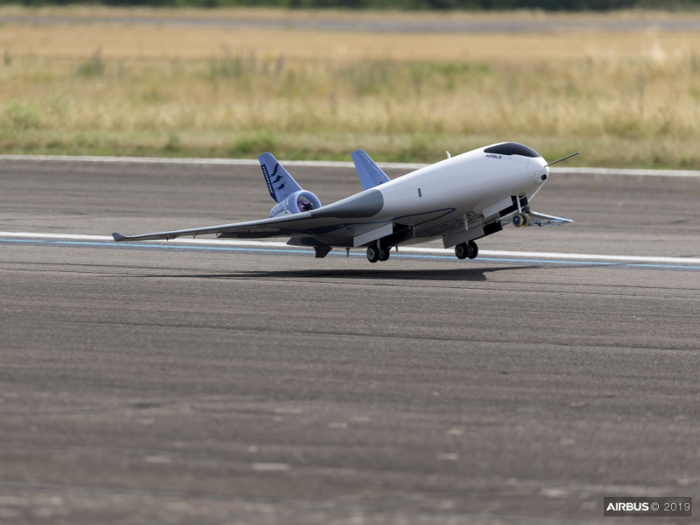 For now, the most that the program has produced is a 3.2-meter wide remote-controlled model aircraft that Airbus has been testing to determine the program