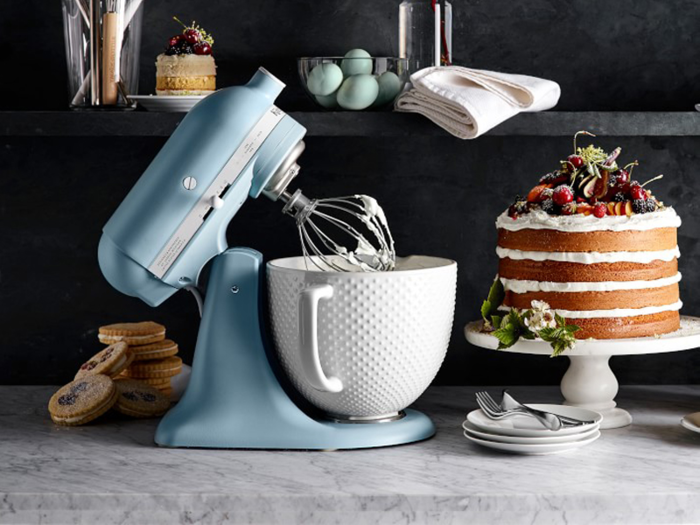 A retro stand mixer celebrating a 100-year-old brand