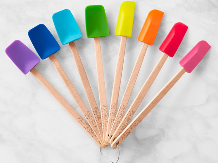 A set of mini spatulas