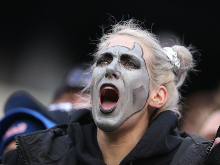 Some fans went even further, with face paint and pointed jeers at the opposition.