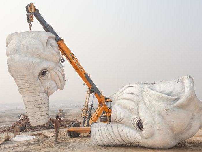 "Sand Elephant Memories" by Massimo Gurrieri