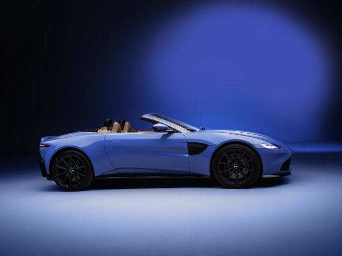 The new model also features what Aston Martin claims to be the quickest automatic convertible system in the auto industry.