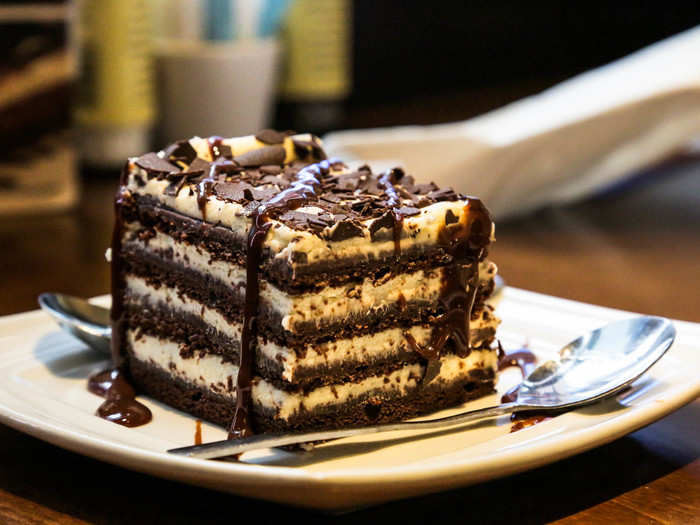 From the outside, it may look like tiramisu. But on the inside, it