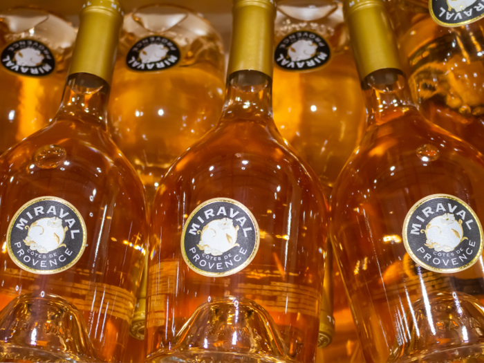 Pitt and Jolie still co-own the rosé brand made on the estate