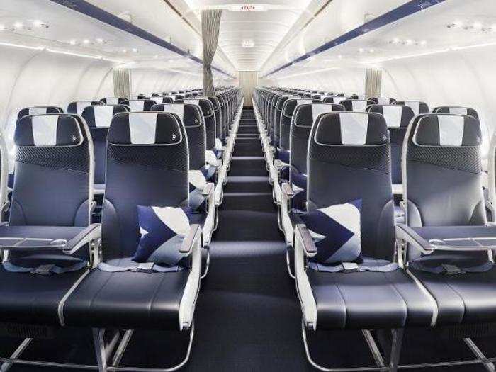 The aircraft interiors will also be getting a massive overhaul in every aspect from seat design to onboard branding.