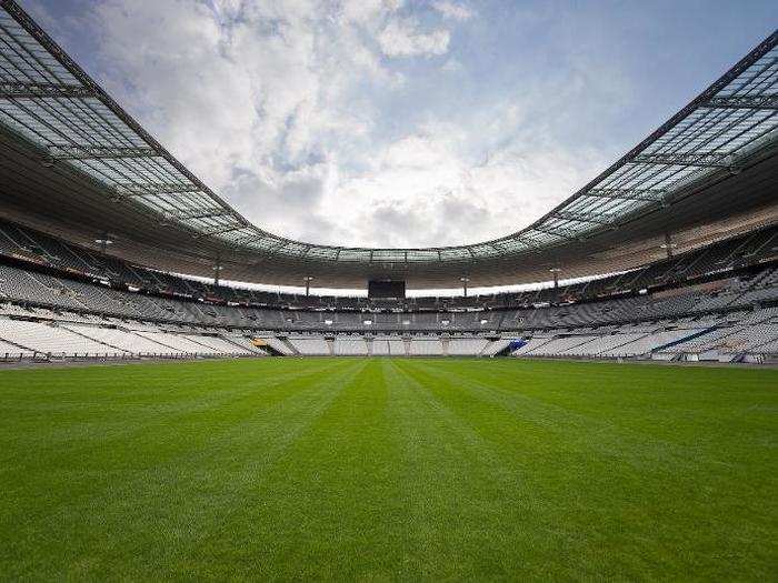 The Stade De France has 81,338 seats