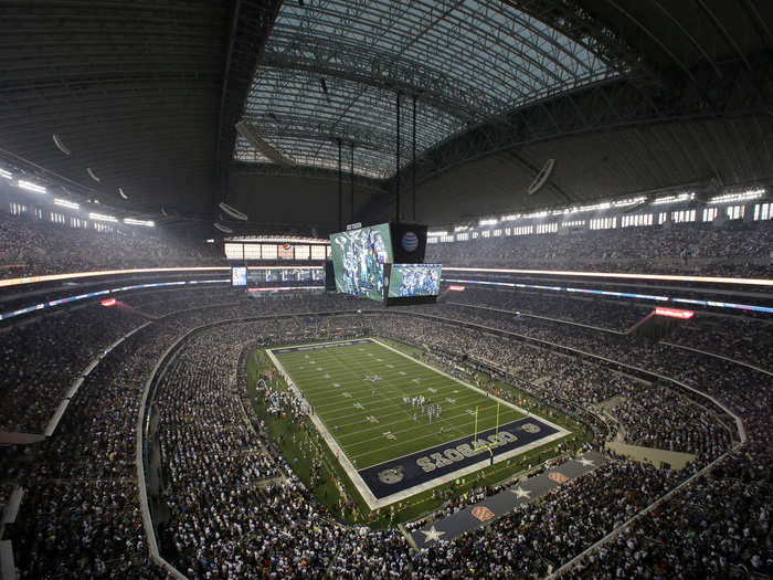 The AT&T Stadium in Texas also has a capacity of 80,000