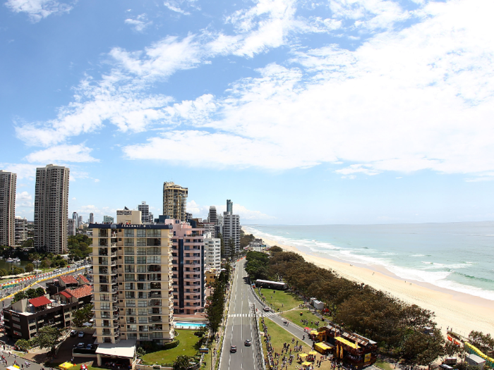 15. Gold Coast, Queensland, Australia