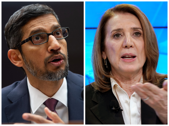 Google just went through a shake-up of its own, with Sundar Pichai taking the reins of the whole company. Ruth Porat currently serves as the company