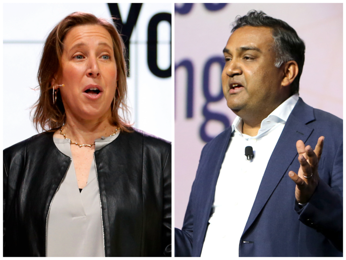 Neal Mohan is YouTube CEO Susan Wojcicki