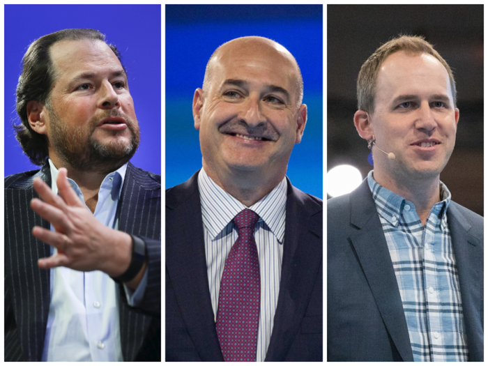 Marc Benioff still leads Salesforce, but Keith Block and Bret Taylor have both risen through the ranks.