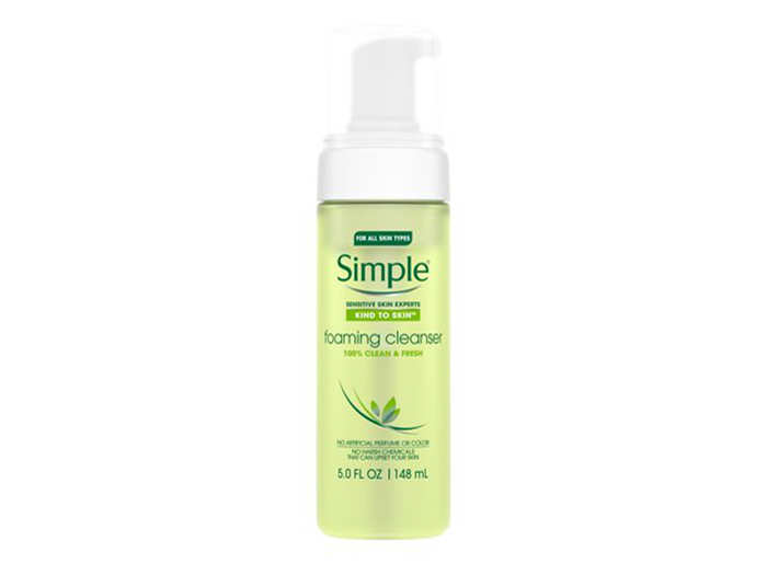 Simple Kind to Skin Foaming Facial Cleanser