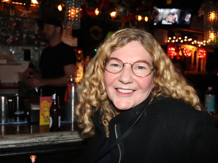 Stacy Lentz, co-owner of the Stonewall Inn, is a Cubbyhole regular.