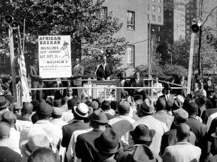 In 1959, a documentary called "The Hate That Hate Produced," thrusted the group into the national consciousness. According to The New York Times, it was after the documentary when "white America learned to be nervous about the Nation of Islam."