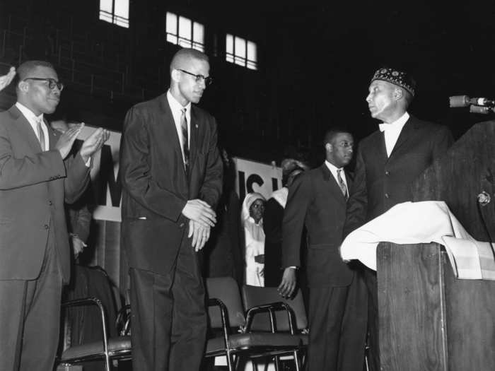 At that point, membership to the Nation of Islam numbered in the hundreds. Elijah Muhammad saw Malcolm X