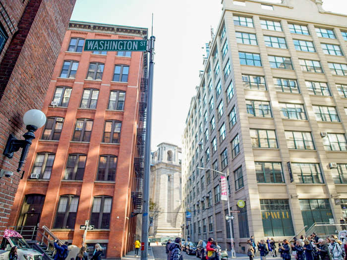 "My favorite part of Dumbo is my street, but late at night when the tourists are gone," Esteruelas said.