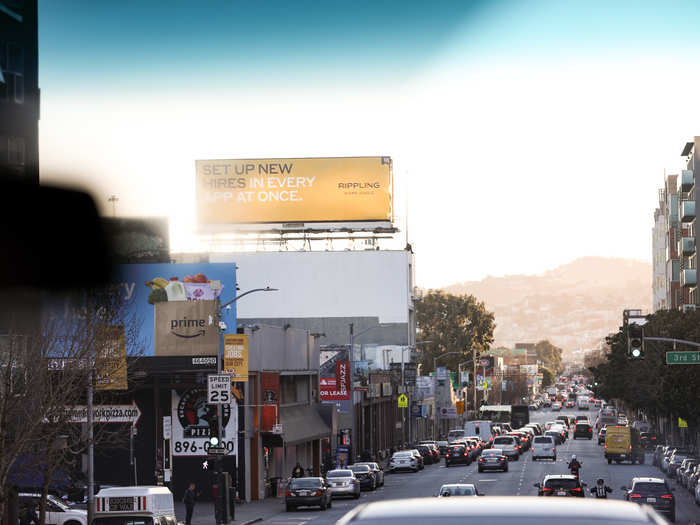 The billboard operator, not wanting to be caught in the middle of a legal hassle, took down the billboard last week. Rippling