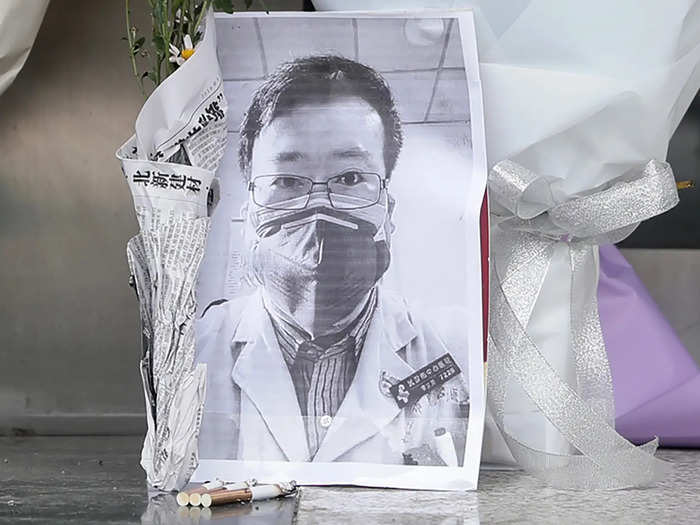 After his release, Li unknowingly treated a woman infected with the coronavirus. Two days later, he checked himself into the hospital after showing symptoms. He died less than a month later.