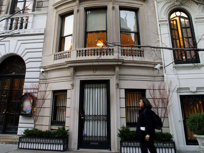 The couple lives in a five-story townhouse on New York City