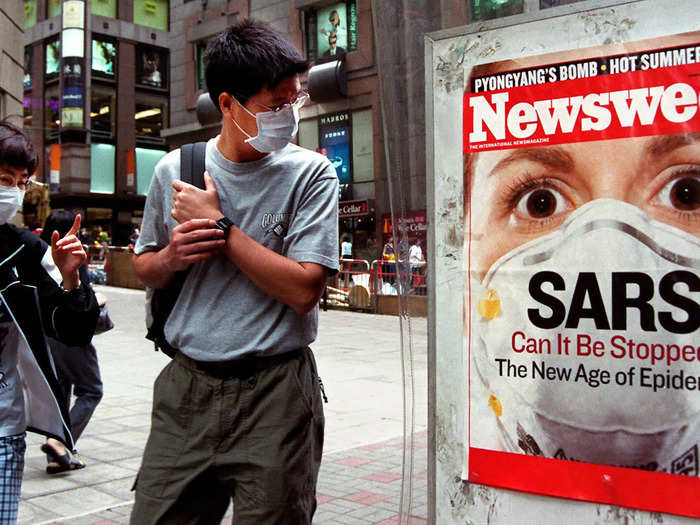 Headlines around the world continued to question how bad SARS would get. Newsweek