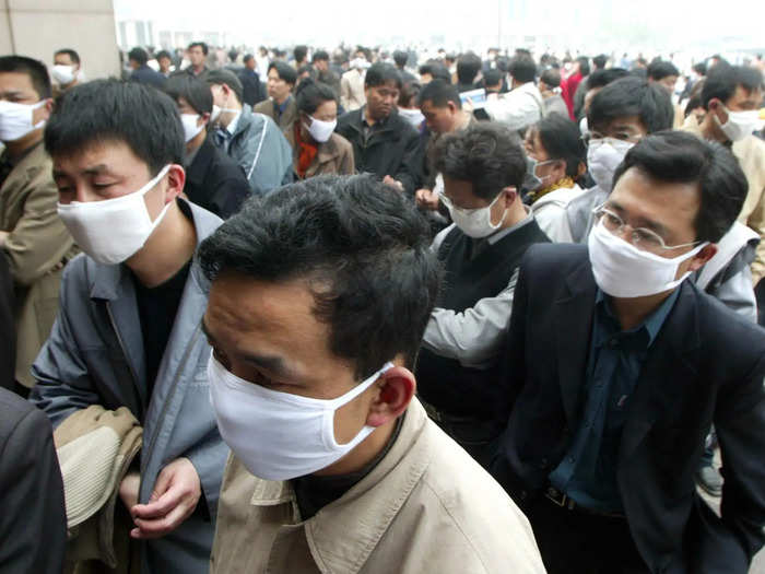 The announcement caused panic. Thousands left Beijing, just a day after the WHO advised against traveling to Beijing or Shanxi province.