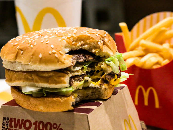 The only thing that makes the Big Mac taste like anything is the signature Big Mac sauce, a slightly sour, creamy take on Thousand Island dressing.