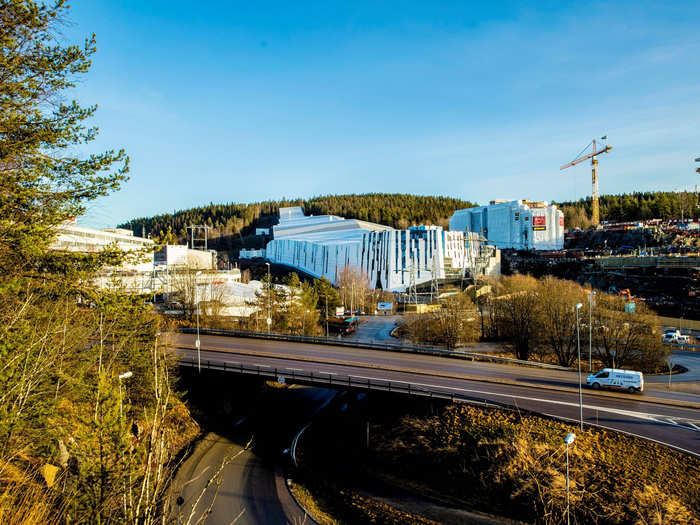 In Norway, real-estate developers created an indoor ski resort.