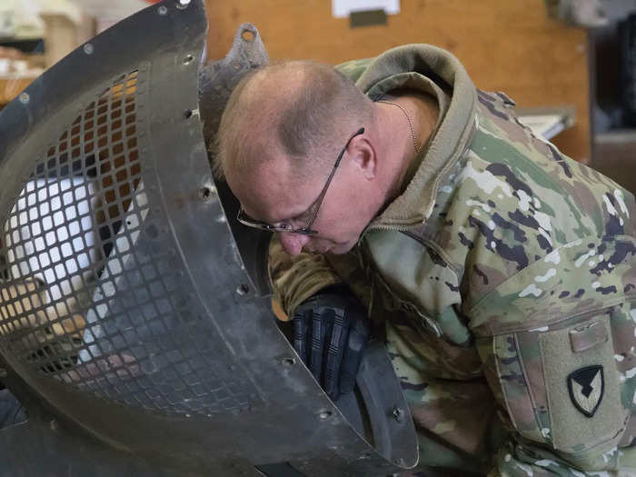 "Without our ability to make the high level repairs that we do, sustainment operations would suffer," said Flannery. "Our main focus is to ensure that the 1st Theater Sustainment Command