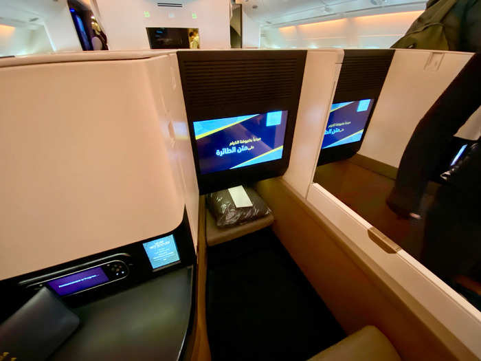 Etihad Business Class A380 2372