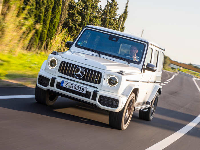 2. Mercedes-Benz AMG G63 — 27/100