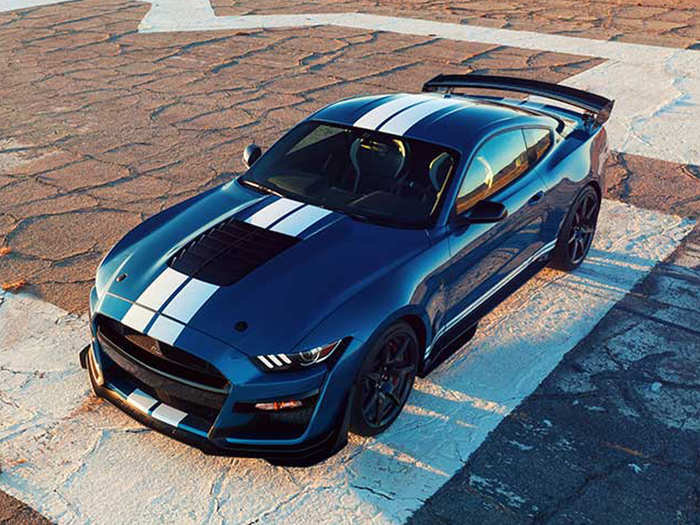 7. Ford Shelby GT500 Mustang — 29/100