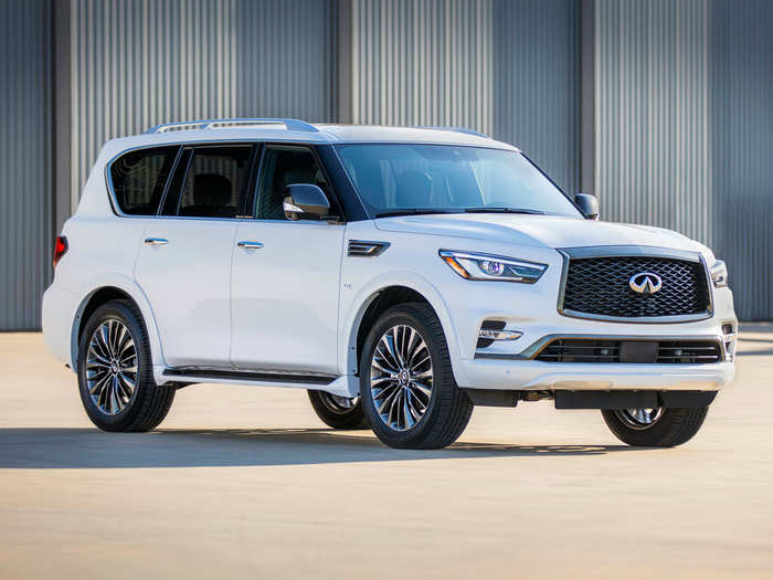 11. Infiniti QX80 — 30/100