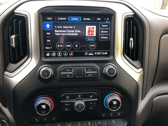 The infotainment system runs on a modest eight-inch touchscreen, but it has Chevy