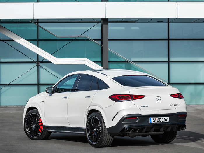 Strangely enough, the GLE 63 S actually produces more horsepower and torque than Mercedes-AMG