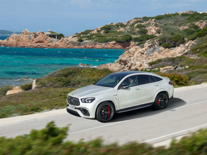 Mercedes claims the 2021 GLE 63 S Coupe puts out 603 horsepower ...