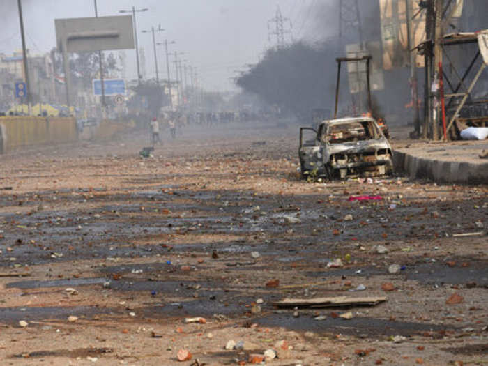 Protestors reportedly vandalised 80% shops in the Maujpur area where Anti CAA violence has broken out. Some rioters reportedly tried to set a petrol pump near Bhajanpura on fire.