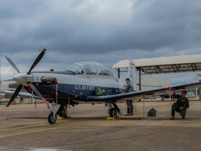 Buckley said upon graduating from pilot training, he was selected to become a First Assignment Instructor Pilot at Columbus AFB. Typically, one or two aviators from a training class will be assigned a FAIP position at Columbus AFB; Vance AFB, Oklahoma; or Laughlin AFB, Texas, he said.