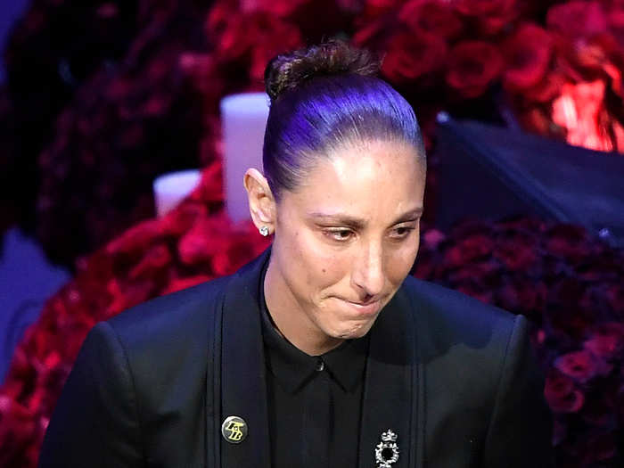 Phoenix Mercury player Diana Taurasi also spoke about Kobe and Gigi.