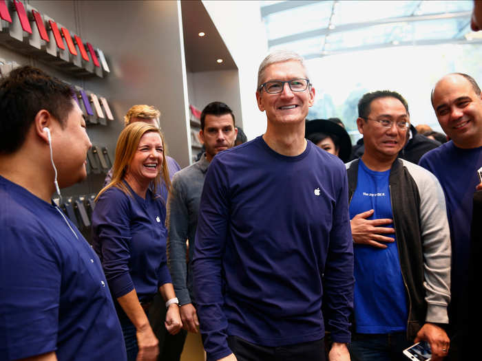 ... and Tim Cook is no longer Apple