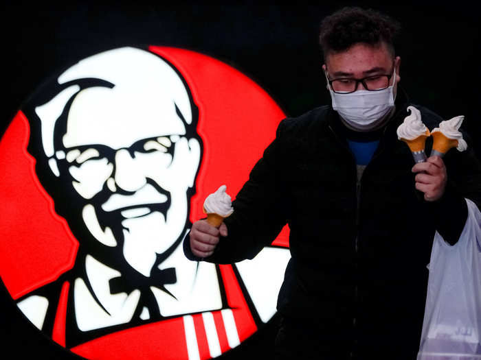 KFC, Pizza Hut, Taco Bell, and other Yum China brands