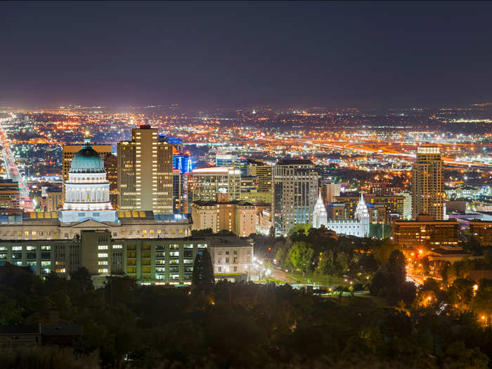 1. Salt Lake City, Utah