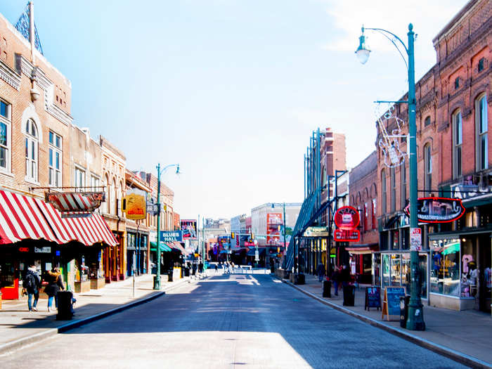 4. Memphis, Tennessee