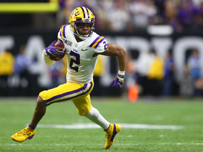 30. Green Bay Packers — Justin Jefferson, WR (LSU)